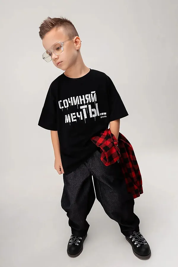 Футболка BODO, черный - фото 2