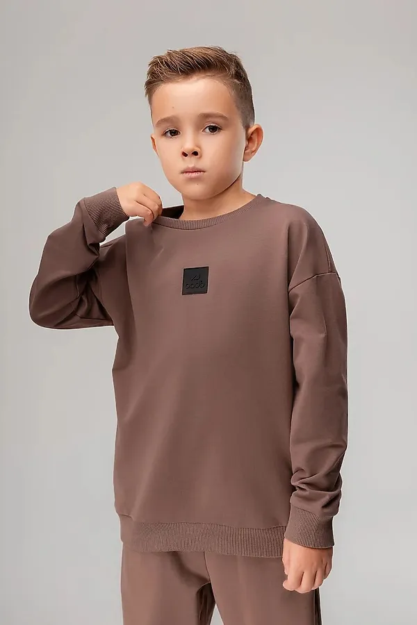 Комплект (Свитшот+Брюки) BODO, какао - фото 2