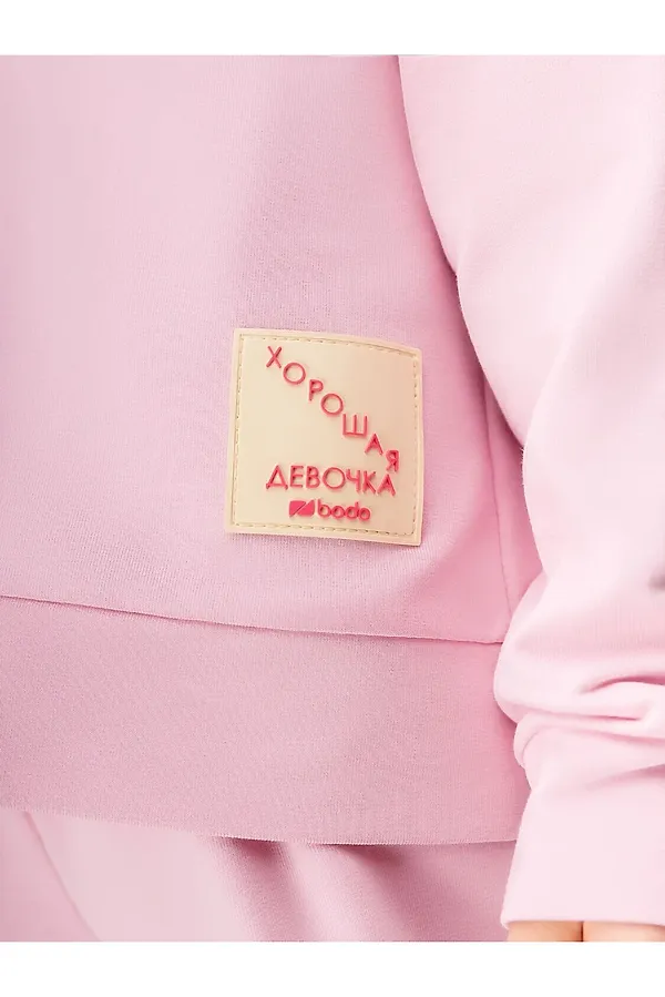Костюм (Толстовка+Брюки) BODO, розовый - фото 2