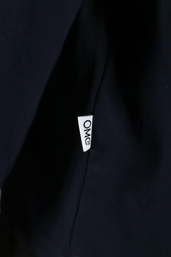 Лонгслив с принтом ЛГ-01 НАТАЛИ, темно-синий - фото 2