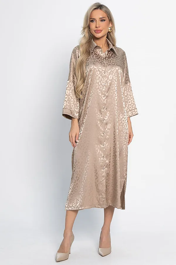 Платье Сьюзен LADY TAIGA, капучино - фото 2