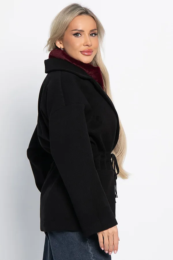 Пальто-пиджак LADY TAIGA, черный - фото 2