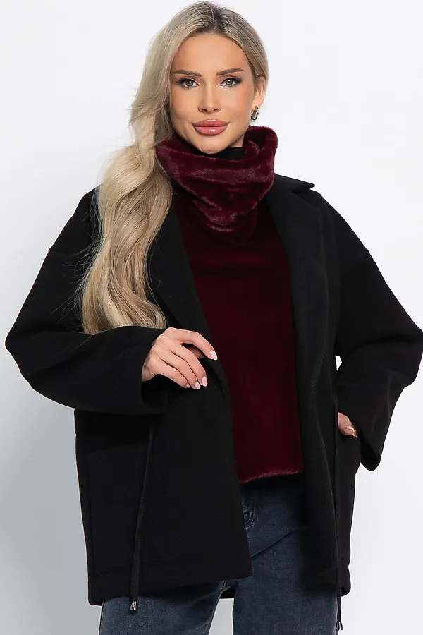 Пальто-пиджак LADY TAIGA, черный - фото 2