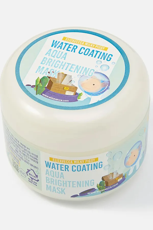Elizavecca Увлажняющая маска для сияния кожи / Milky Piggy Water Coating Aqua Brightening Mask, 100 мл KRISTALLER, - - фото 2