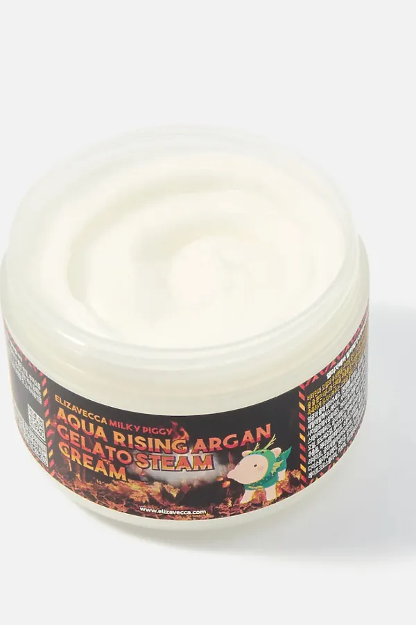 Elizavecca Крем паровой увлажняющий / Aqua Rising Argan Gelato Steam Cream, 100 мл KRISTALLER, - - фото 2