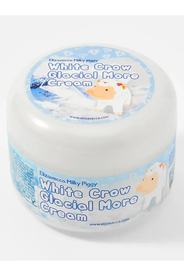 Elizavecca Осветляющий крем для лица / White Crow Glacial More Cream, 100 мл KRISTALLER, - - фото 2