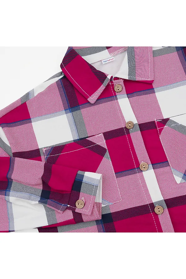 Рубашка YOULALA, малиновый - фото 2