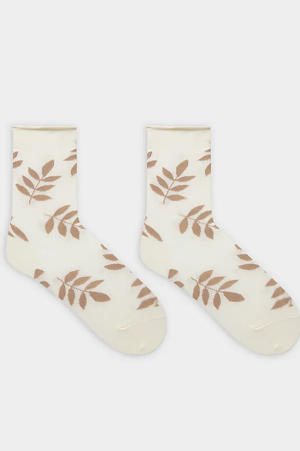 Носки женские MARK FORMELLE, молочный - фото 2