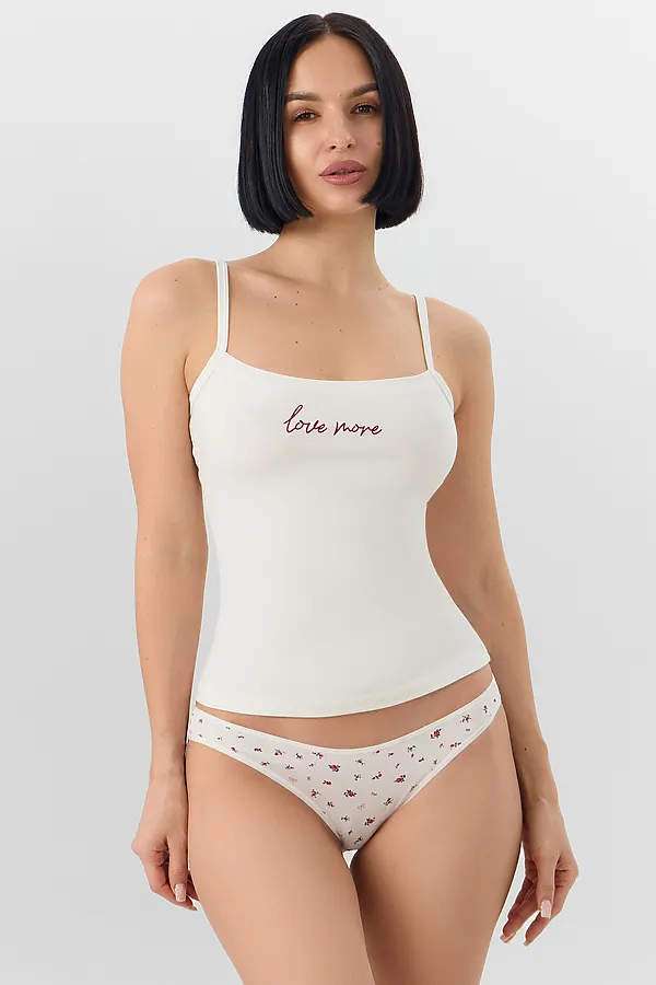 Одежда для дома MARK FORMELLE, молочный +букетики на молочном - фото 2