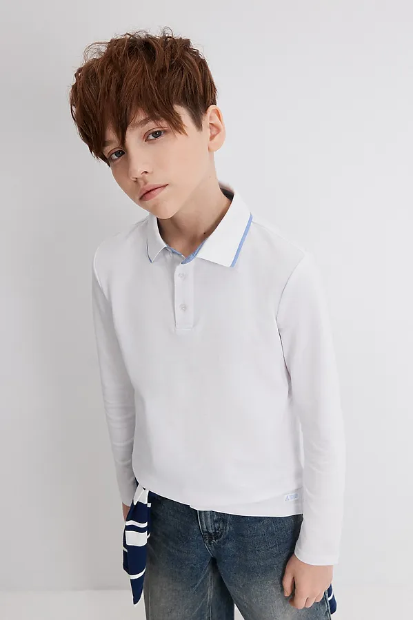 Сорочка-поло верхняя ACOOLA, белый - фото 2