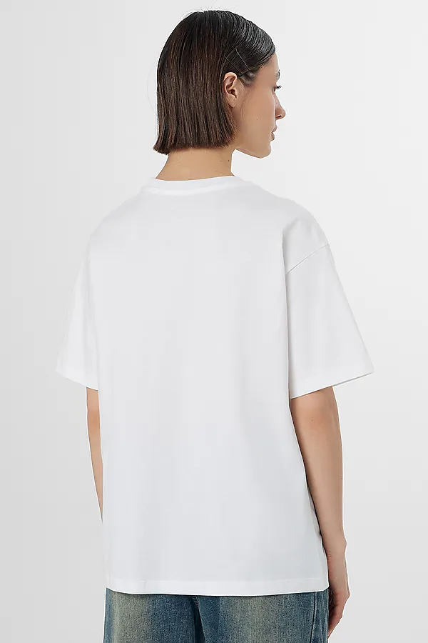 Футболка женская MARK FORMELLE, белый +печать21 - фото 2