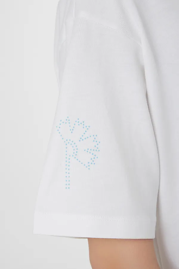 Футболка женская MARK FORMELLE, белый +печать21 - фото 2