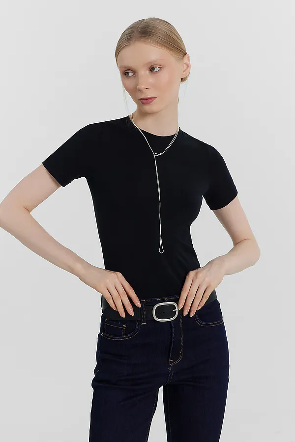 Футболка женская MARK FORMELLE, черный - фото 2