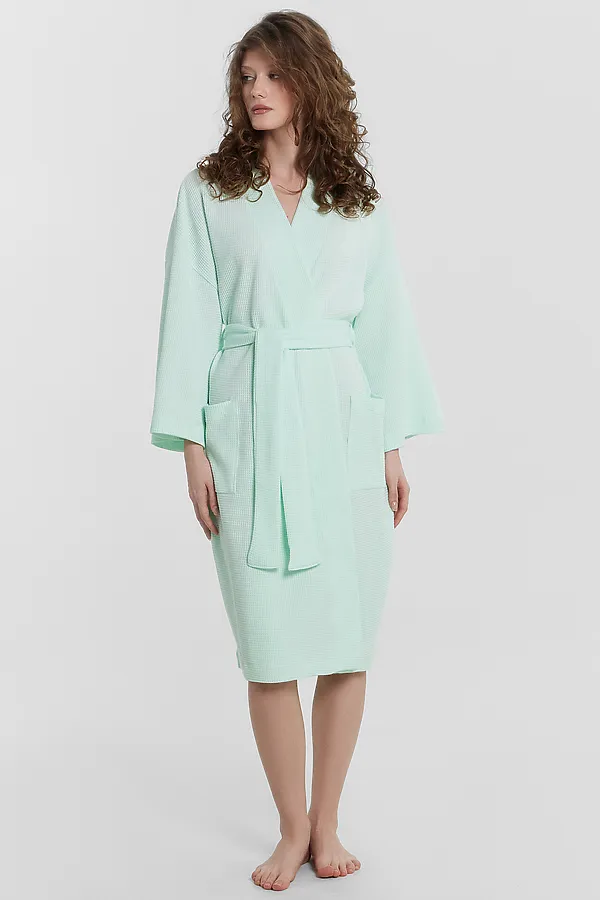 Халат женский MARK FORMELLE, светлая мята - фото 2