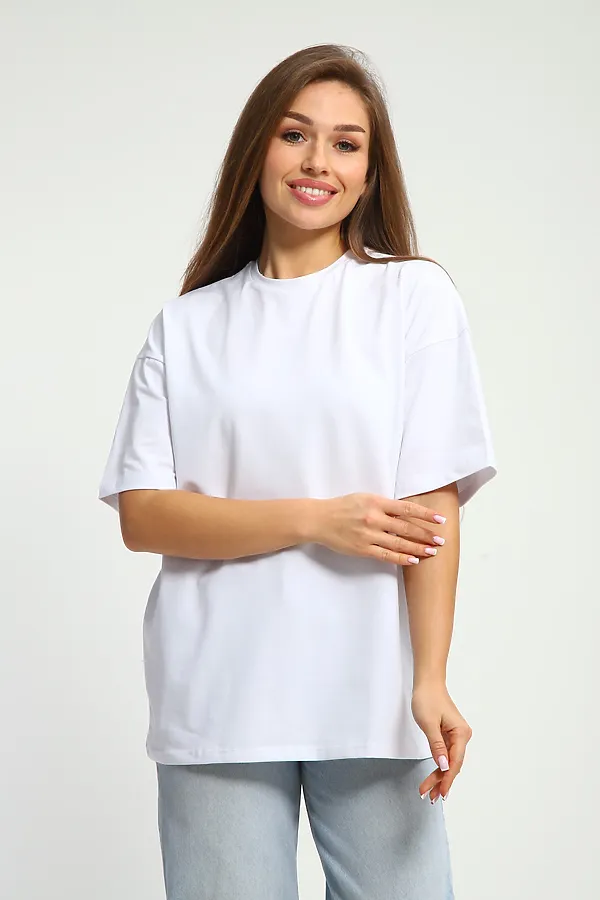 Футболка оверсайз 26012 НАТАЛИ, белый - фото 2