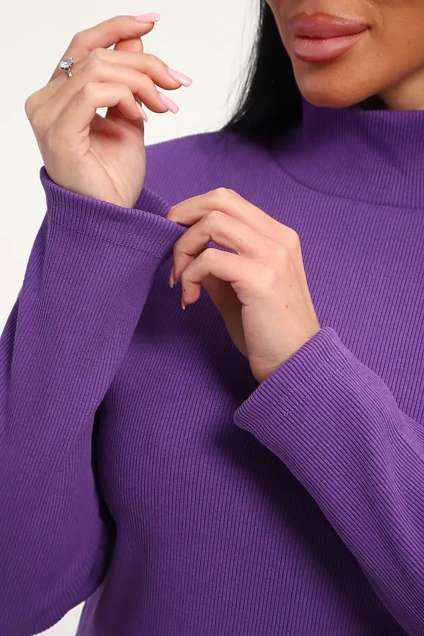 Водолазка 74721 НАТАЛИ, темно-лиловый - фото 2