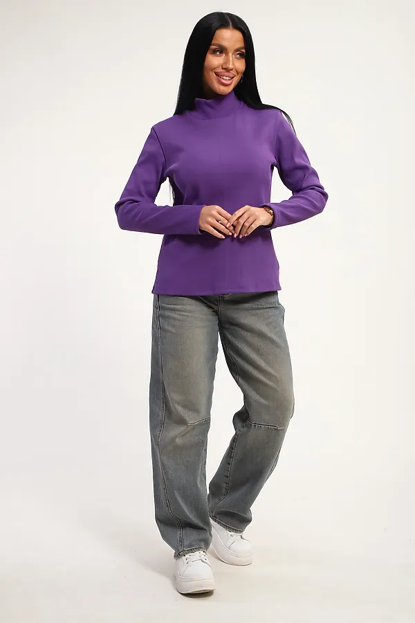 Водолазка 74721 НАТАЛИ, темно-лиловый - фото 2