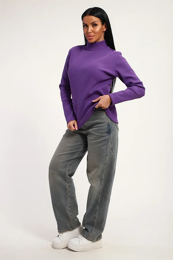 Водолазка 74721 НАТАЛИ, темно-лиловый - фото 2
