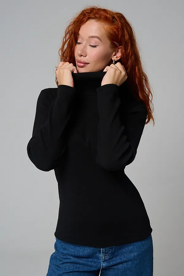 Водолазка 14439/1 НАТАЛИ, черный - фото 2