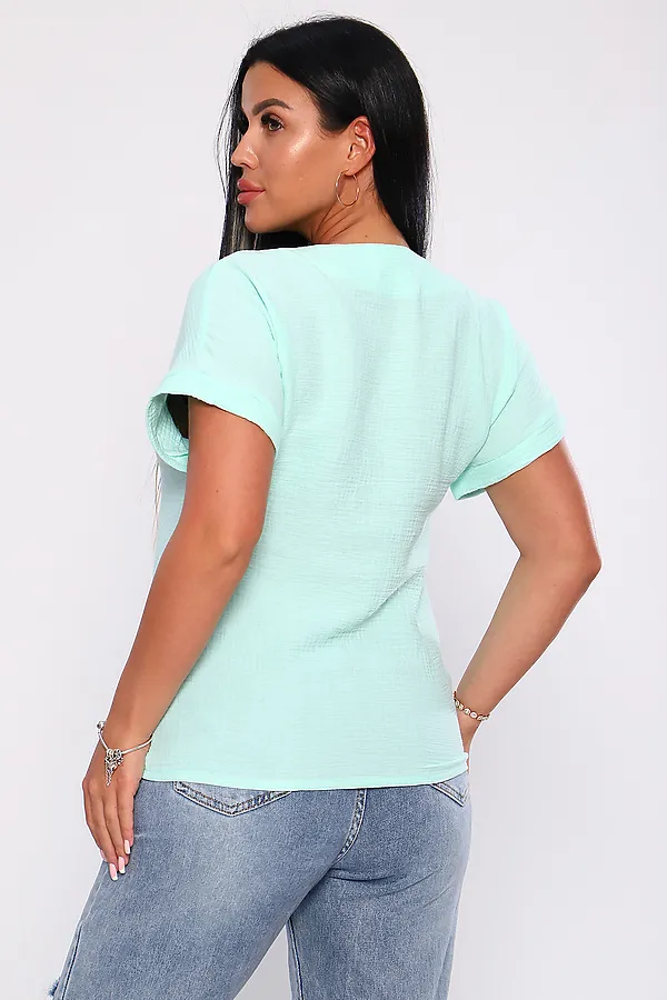 Футболка 32743 НАТАЛИ, ментол - фото 2