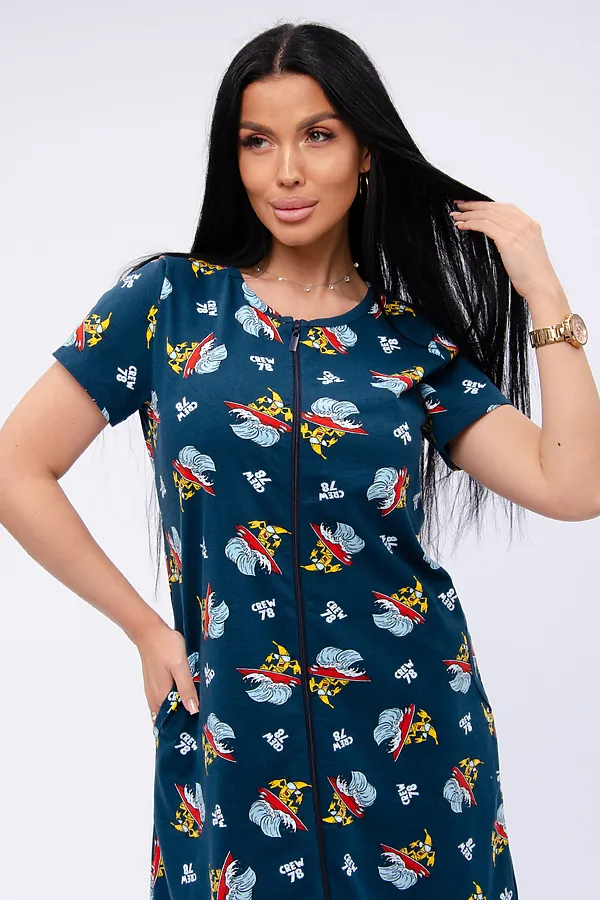 Халат Красотка НАТАЛИ, бананы - фото 2