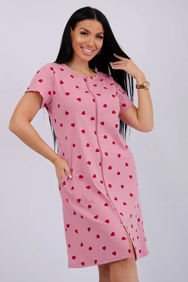 Халат Красотка НАТАЛИ, валентинка - фото 2