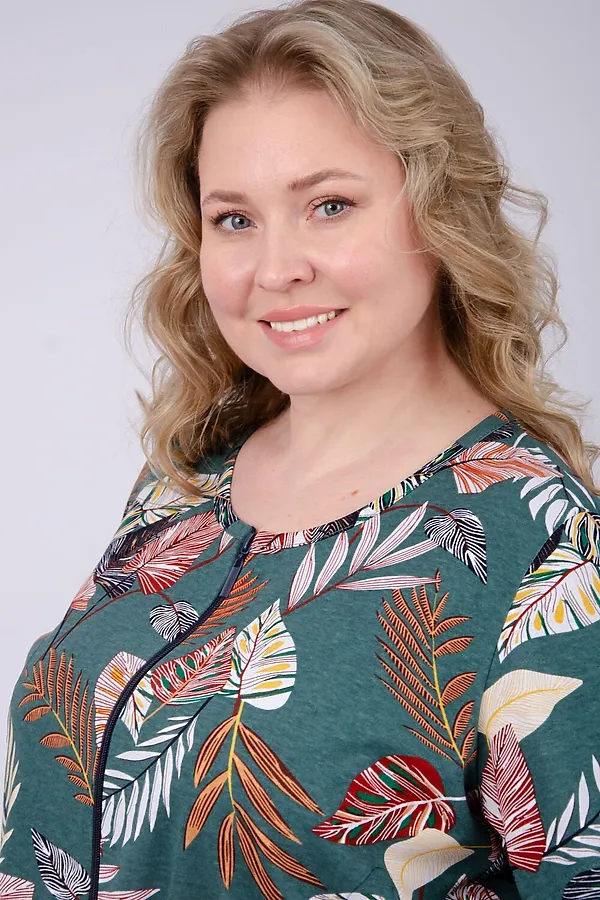 Халат Рената НАТАЛИ, тропики - фото 2