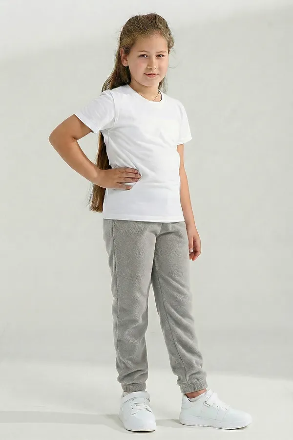 Детские брюки 7493 НАТАЛИ, светло-серый - фото 2