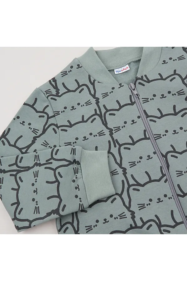 Джемпер YOULALA, зеленый - фото 2