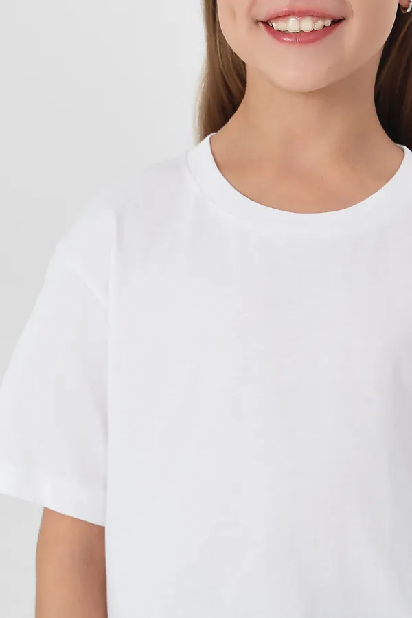 Футболка для девочек MARK FORMELLE, белый - фото 2