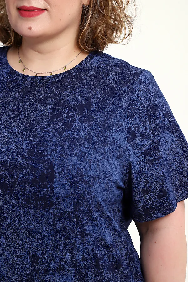 Костюм с брюками с брюками КЖ-009 НАТАЛИ, синий - фото 2