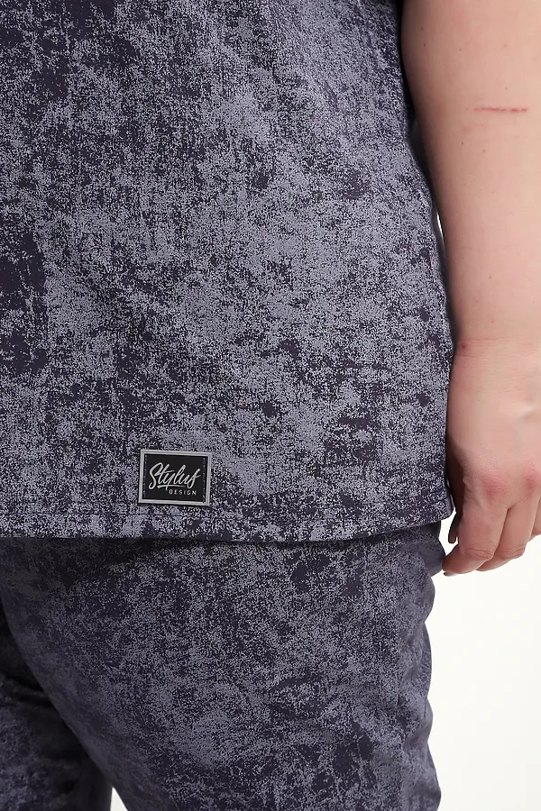 Костюм с брюками с брюками КЖ-009 НАТАЛИ, антрацит - фото 2