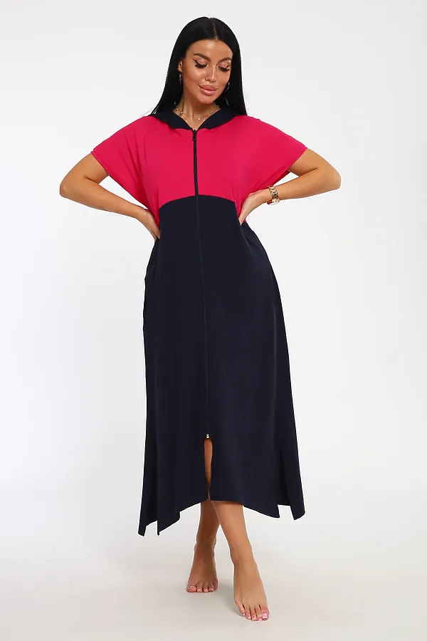 Халат 33519 НАТАЛИ, синий - фото 2