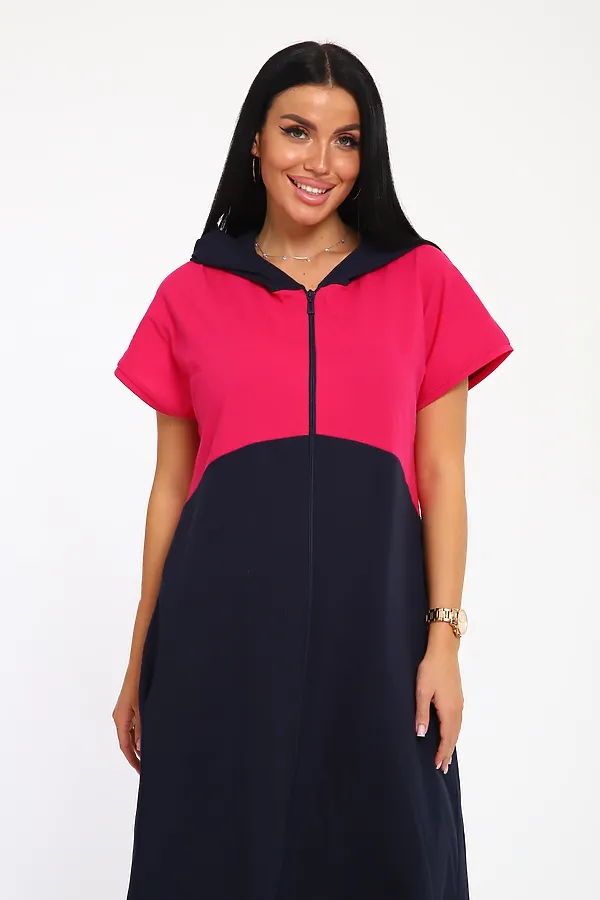 Халат 33519 НАТАЛИ, синий - фото 2