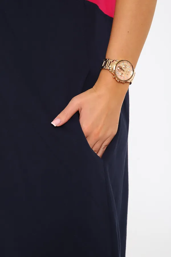 Халат 33519 НАТАЛИ, синий - фото 2