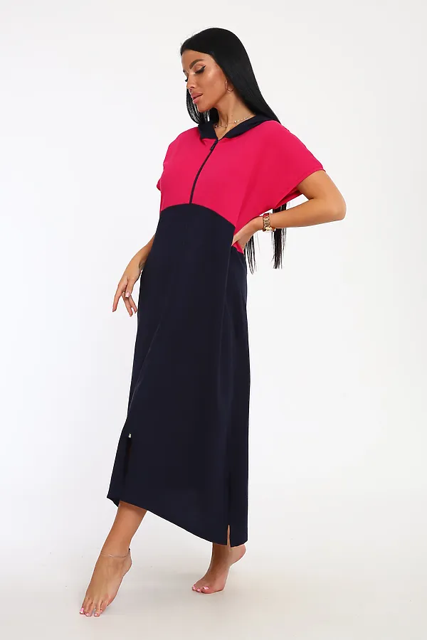 Халат 33519 НАТАЛИ, синий - фото 2