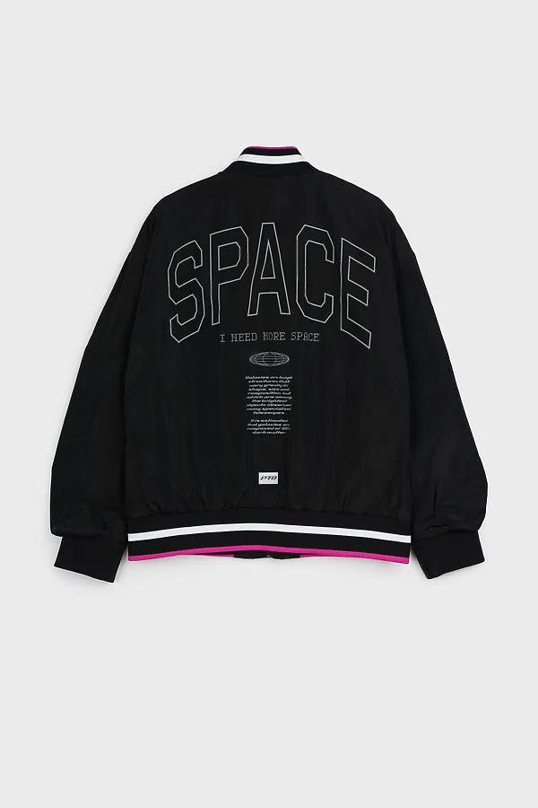 Куртка текстильная с полиуретановым покрытием для девочек (ветровка) PLAYTODAY, черный - фото 2