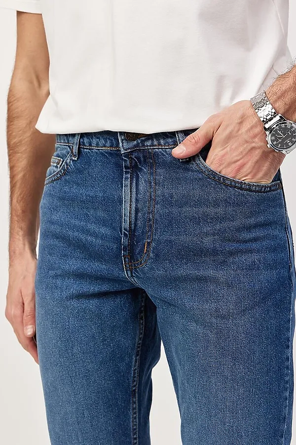 Джинсы F5, стирка средняя - фото 2