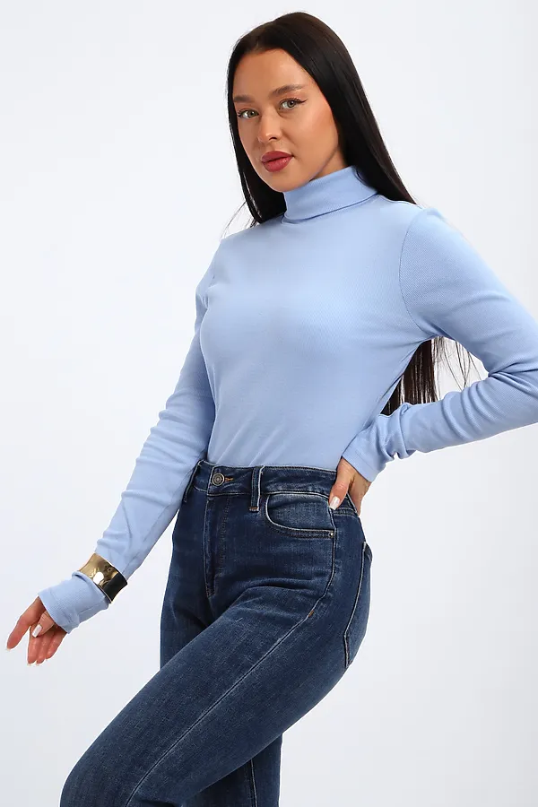 Водолазка 32103 НАТАЛИ, голубой - фото 2