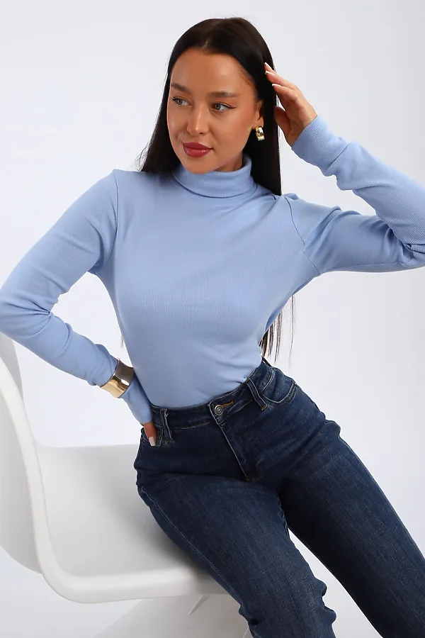 Водолазка 32103 НАТАЛИ, голубой - фото 2