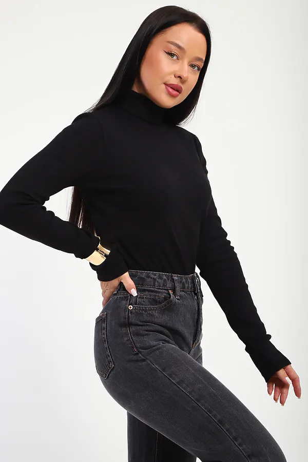 Водолазка 32103 НАТАЛИ, черный - фото 2