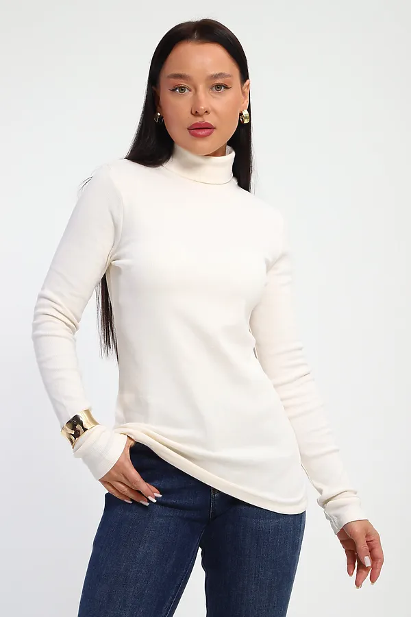 Водолазка 32103 НАТАЛИ, кремовый - фото 2