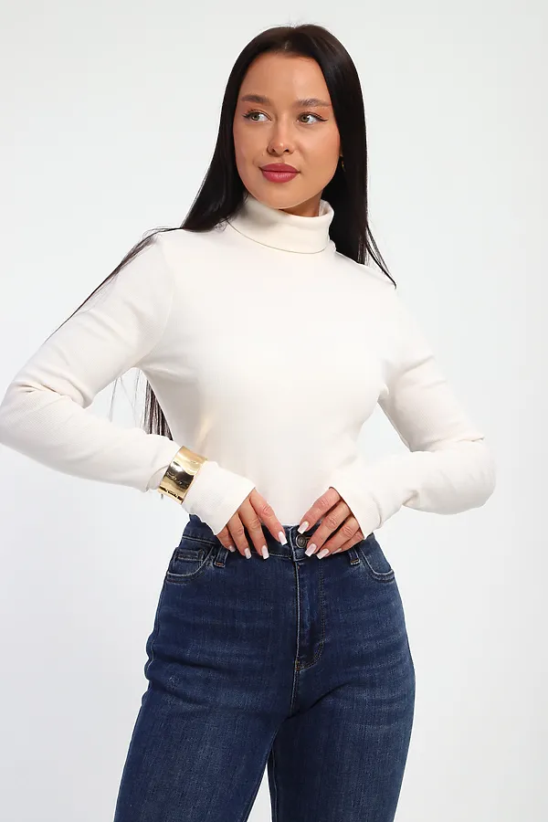 Водолазка 32103 НАТАЛИ, кремовый - фото 2