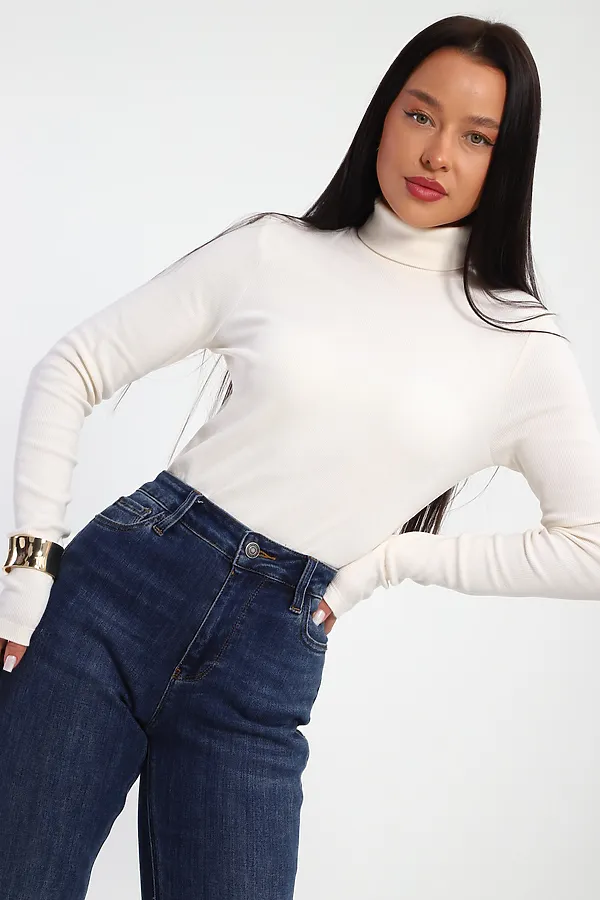 Водолазка 32103 НАТАЛИ, кремовый - фото 2