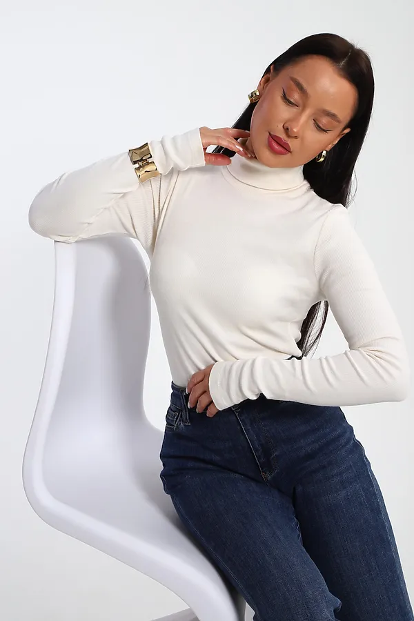 Водолазка 32103 НАТАЛИ, кремовый - фото 2