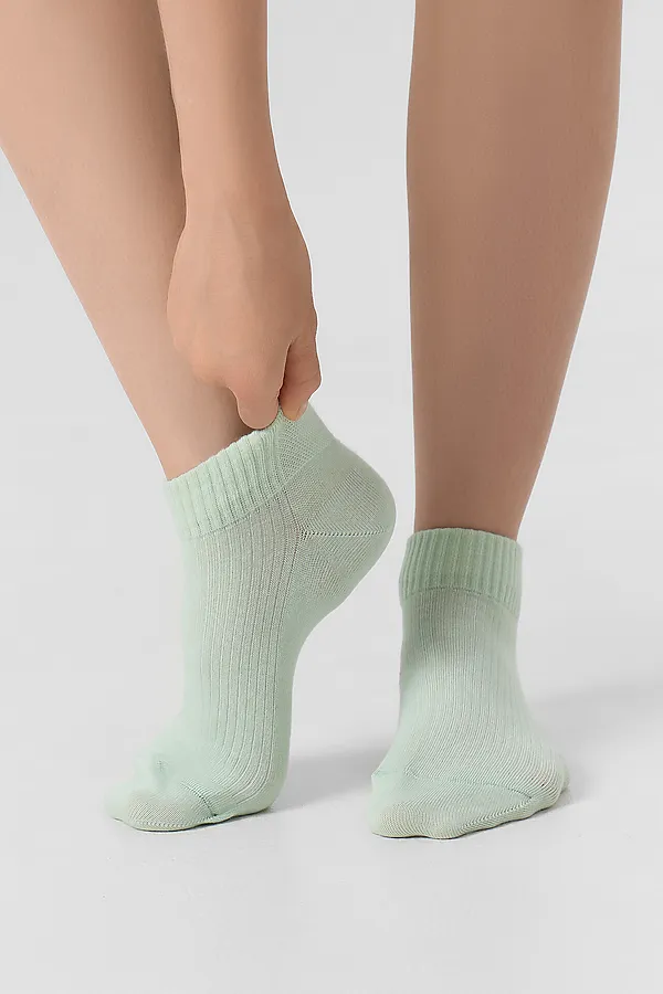 Носки женские MARK FORMELLE, св.эвкалипт - фото 2