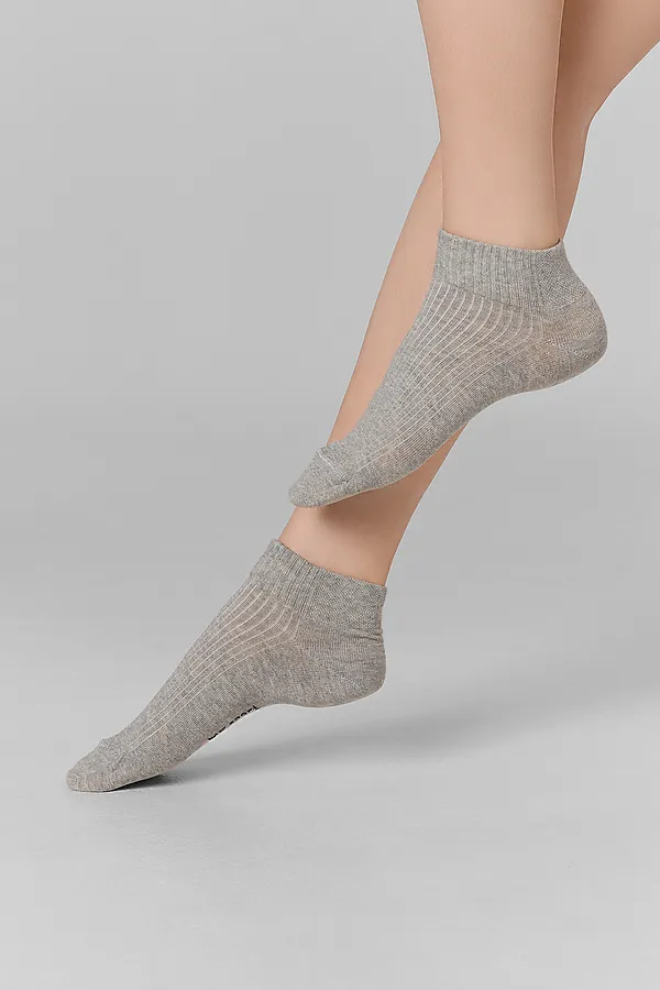 Носки женские MARK FORMELLE, серый меланж - фото 2