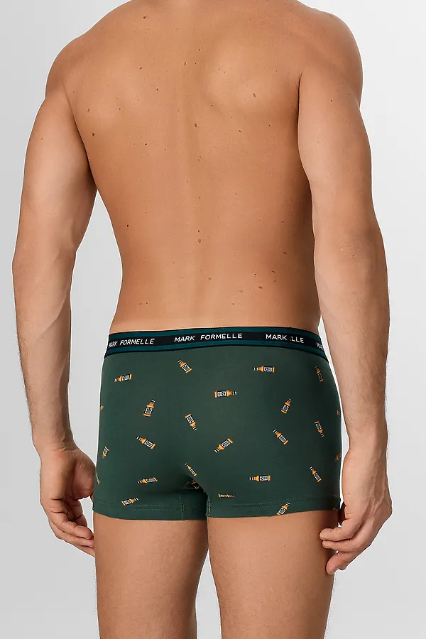 Трусы мужские MARK FORMELLE, коньяк на хвойный лес - фото 2