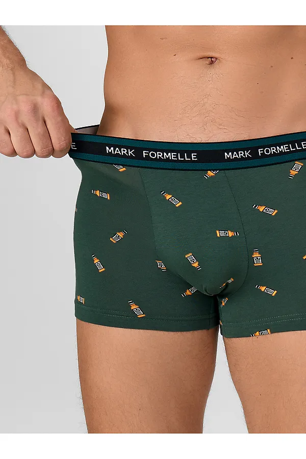 Трусы мужские MARK FORMELLE, коньяк на хвойный лес - фото 2