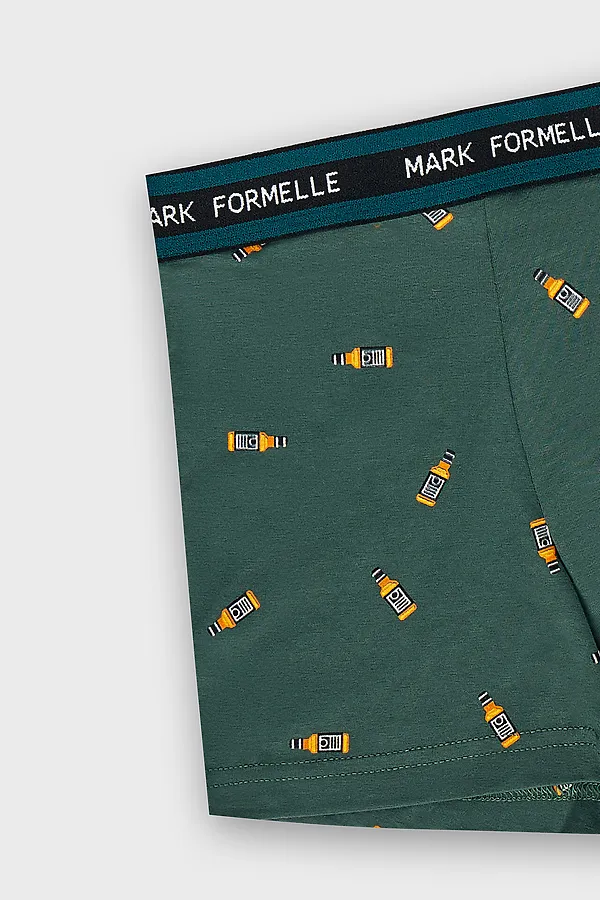 Трусы мужские MARK FORMELLE, коньяк на хвойный лес - фото 2